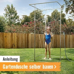 Gartendusche selber bauen