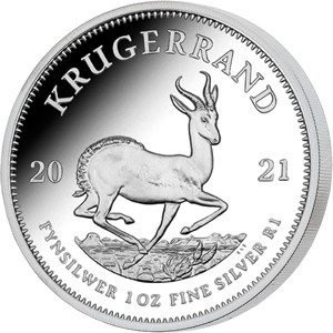 1 Unze Silber Südafrika Krügerrand 2021