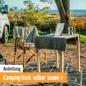 Campingtisch selber bauen