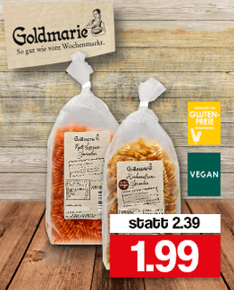 Goldmarie - Kichererbsen oder Rote Linsen