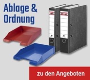 Ablage und Ordnung