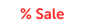 % Sale