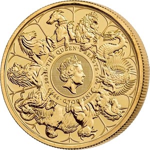 1 Unze Gold Großbritannien Queens Beasts Completer Coin 2021
