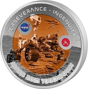1/2 Dollar Fidschi NASA 2021