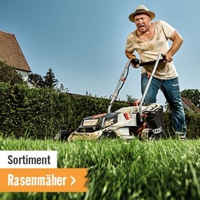 Sortiment Rasenmäher