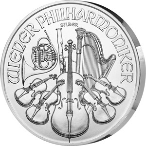 1 Unze Silber Österreich Wiener Philharmoniker 2021