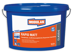 MODULAN Rapid 3103 Wandfarbe matt weiß 12,5 l