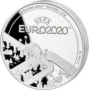 Gedenkprägung Schiedsrichtermünze