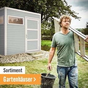 Sortiment Gartenhaeuser