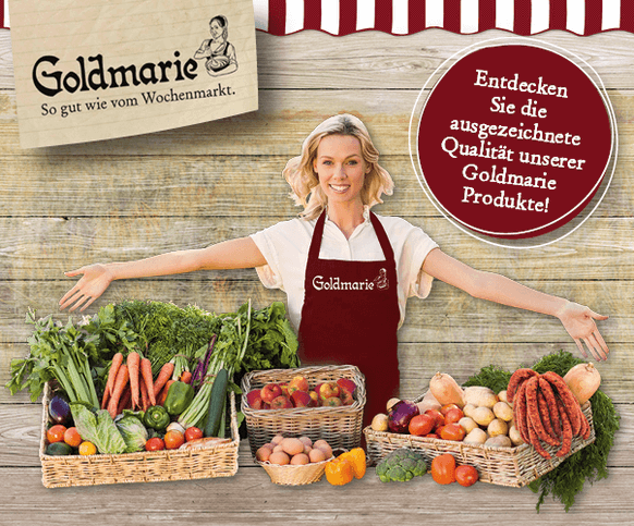 Goldmarie - So gut wie vom Wochenmarkt.
