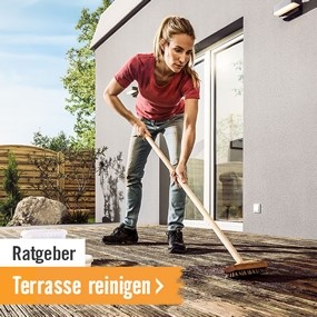 Ratgeber Terrasse reinigen