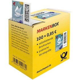 100 Deutsche Post 0,85 € Briefmarken “Brieftaube“ selbstklebend