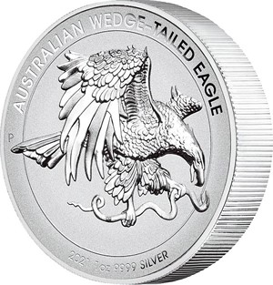 1 Unze Silber Australien Keilschwanzadler 2021