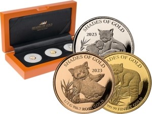 3 x 10 Dollars Salomonen Shades of Gold - Roter Panda 2023