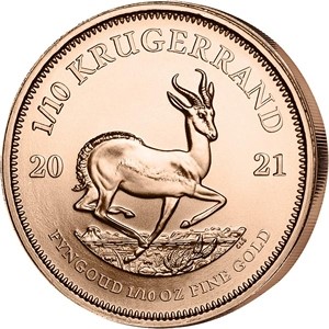1/10 Unze Südafrika Krügerrand 2021