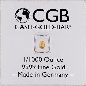 1/1000 Unze Goldbarren Cash Gold Bar®