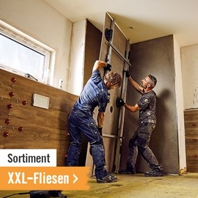 Sortiment XXL-Fliesen