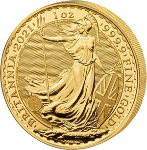 1/10 Unze Gold Großbritannien Britannia 2021