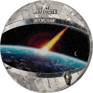 1 Dollar Niue Seymchan Meteorit 2021