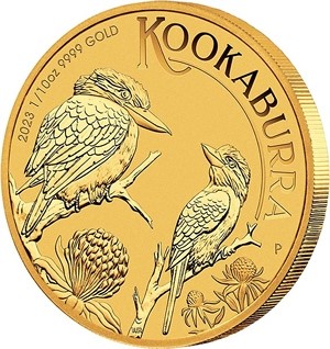 1/10 Unze Gold Australien Kookaburra 2023