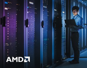 Unübertroffene Leistung: AMD EPYC™ 9005-Serie Prozessoren.