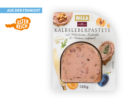 BILLA Hink Kalbsleberpastete