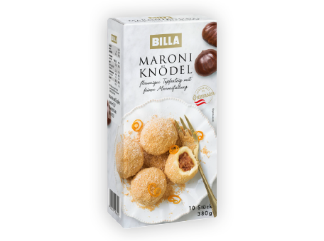 BILLA Maroni- od. Apfelknödel