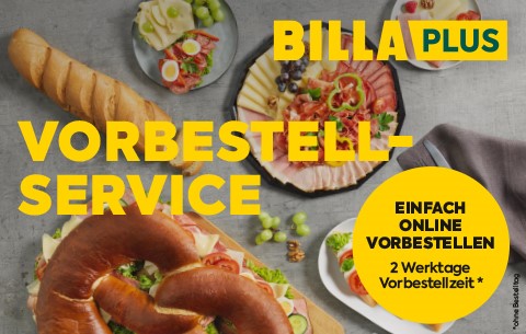 BILLA PLUS Vorbestellservice