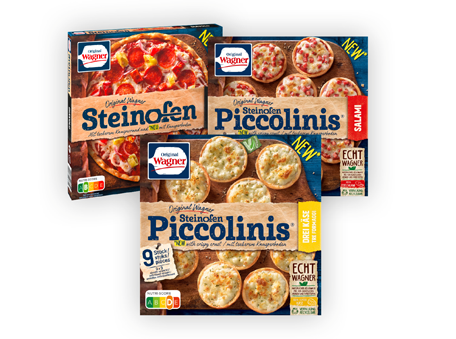 Wagner Piccolinis od. Steinofen Pizza