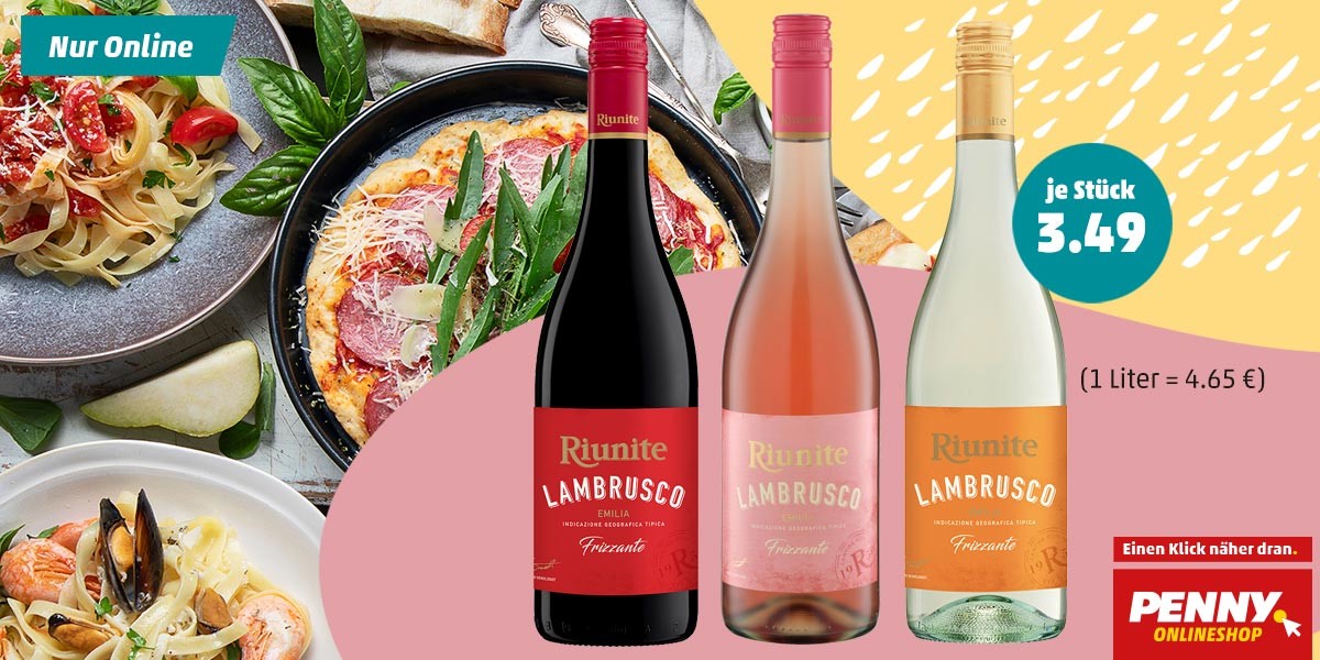 Entdecke die Welt des Lambrusco