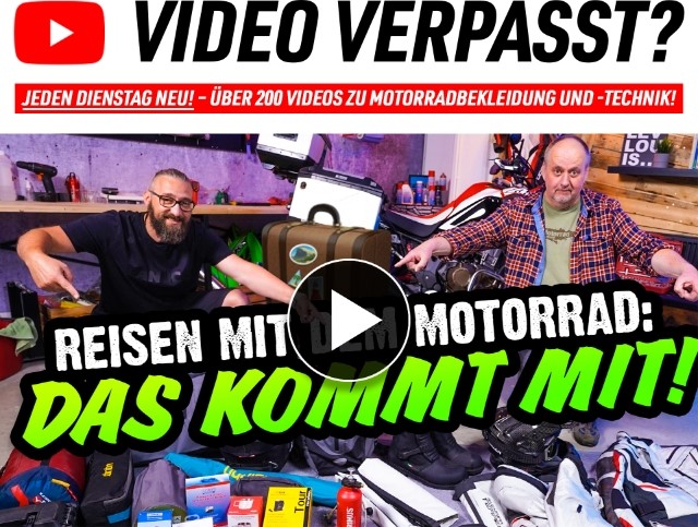 Motorradreise: Das kommt mit!