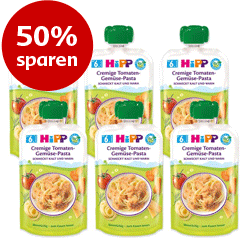 50% sparen: HiPP 6er Vorteilspack Quetschbeutel (6x130g)