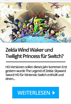 Zelda Wind Waker und Twilight Princess für Switch?