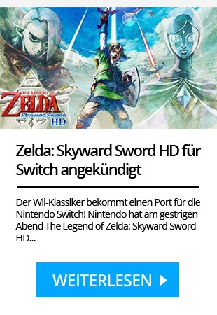 Zelda: Skyward Sword HD für Switch angekündigt