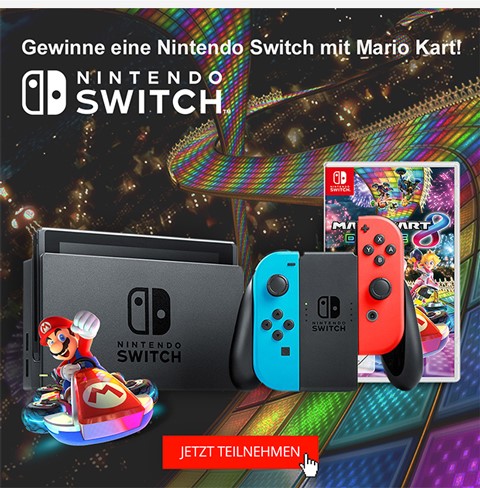 Nintendo Switch Gewinnspiel