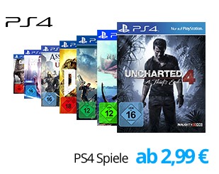 PlayStation 4 / PS4 Spiele kaufen