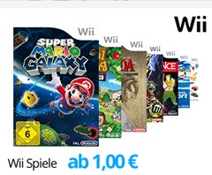 Nintendo Wii Spiele kaufen