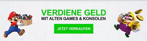 Spiele und Konsolen online verkaufen