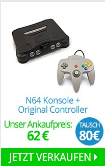 Nintendo 64 / N64 Konsole verkaufen