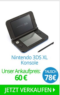 Nintendo 3DS XL Konsole verkaufen