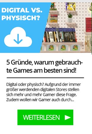5 Gründe, warum gebrauchte Games am besten sind!