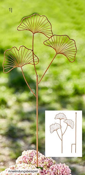 Pflanzenstecker „Ginkgo“