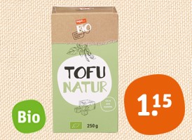 tegut... Bio zum kleinen Preis Bio-Tofu natur