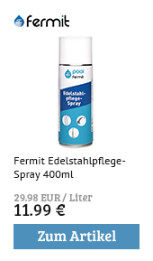 edelstahlpflege
